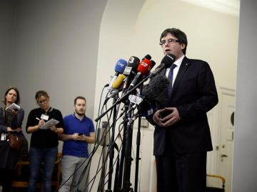 El expresidente de la Generalitat de Cataluña Carles Puigdemont El expresidente de la Generalitat de Cataluña Carles Puigdemont