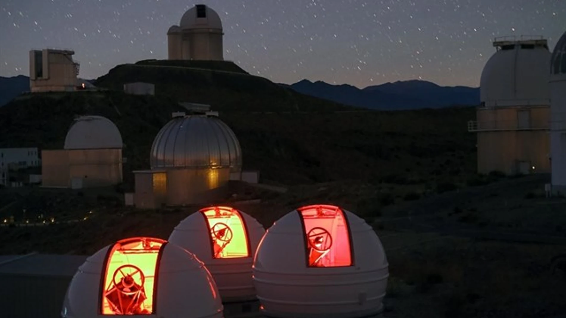 Telescopio cazador de mundos en La Silla, en Chile