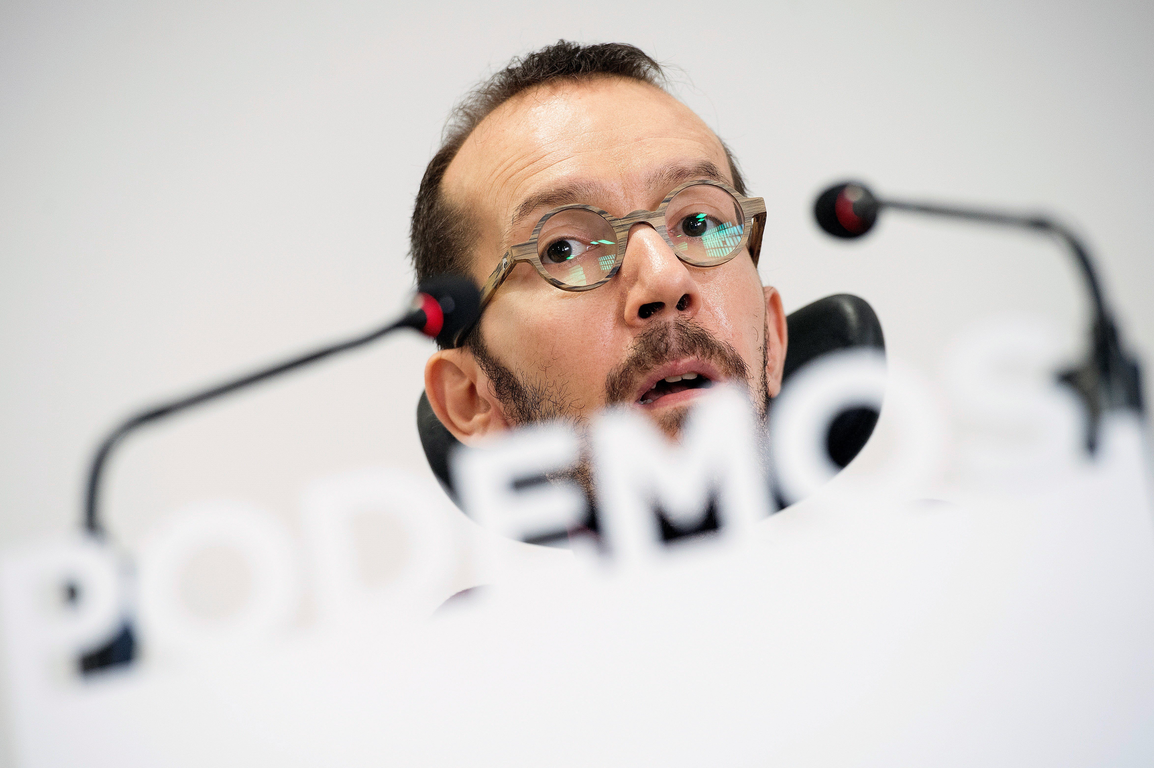 Pablo Echenique, secretario de Organización de Podemos