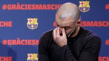 Mascherano llorando