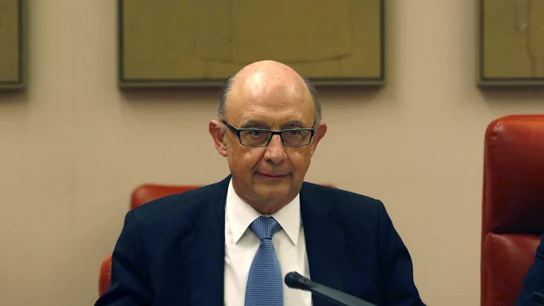 El ministro de Hacienda, Cristóbal Montoro El ministro de Hacienda, Cristóbal Montoro