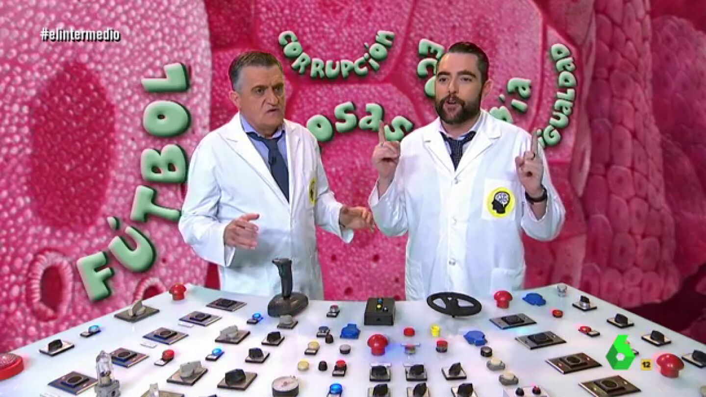 El Gran Wyoming y Dani Mateo