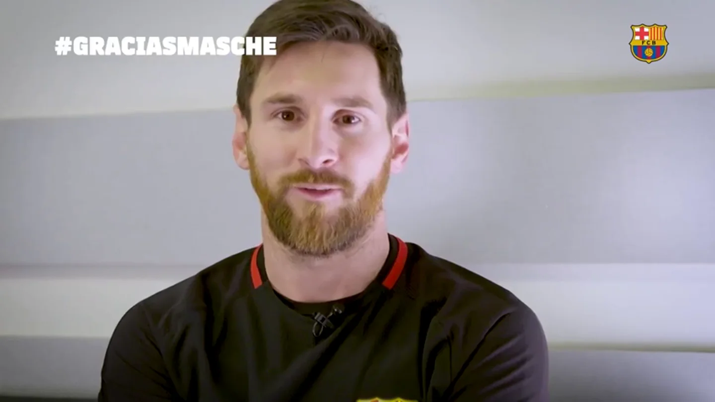 Emotivo mensaje de despedida de la plantilla del Barça a Mascherano: "Ha sido hermoso compartir todo" Emotivo mensaje de despedida de la plantilla del Barça a Mascherano: "Ha sido hermoso compartir todo"