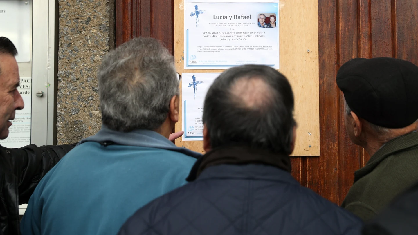 Doble crimen de un matrimonio de ancianos en Bilbao Doble crimen de un matrimonio de ancianos en Bilbao