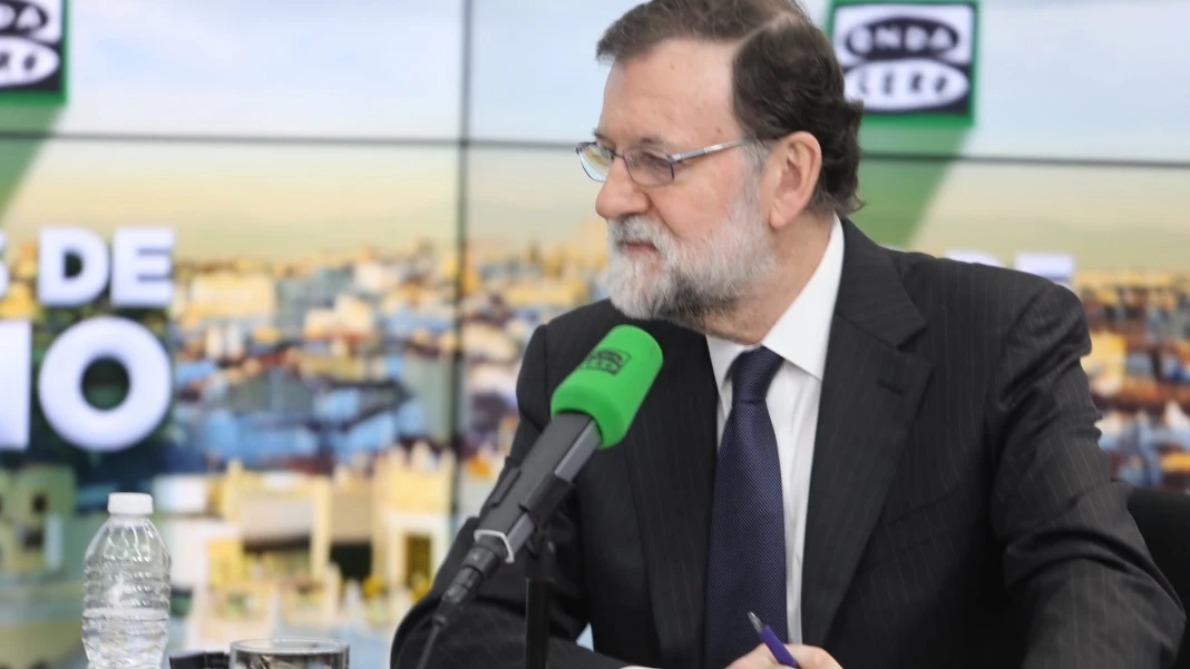 Mariano Rajoy en su entrevista en Onda Cero