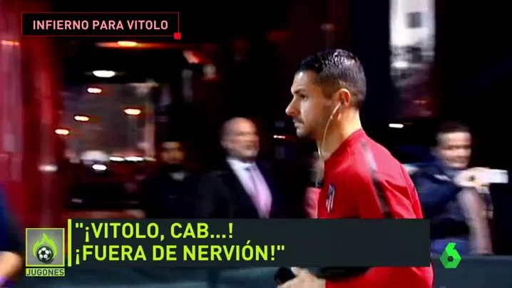 El infierno de Vitolo en Sevilla El infierno de Vitolo en Sevilla