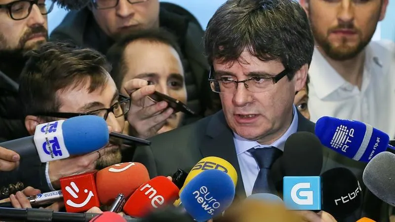 El expresidente de la Generalitat Carles Puigdemont