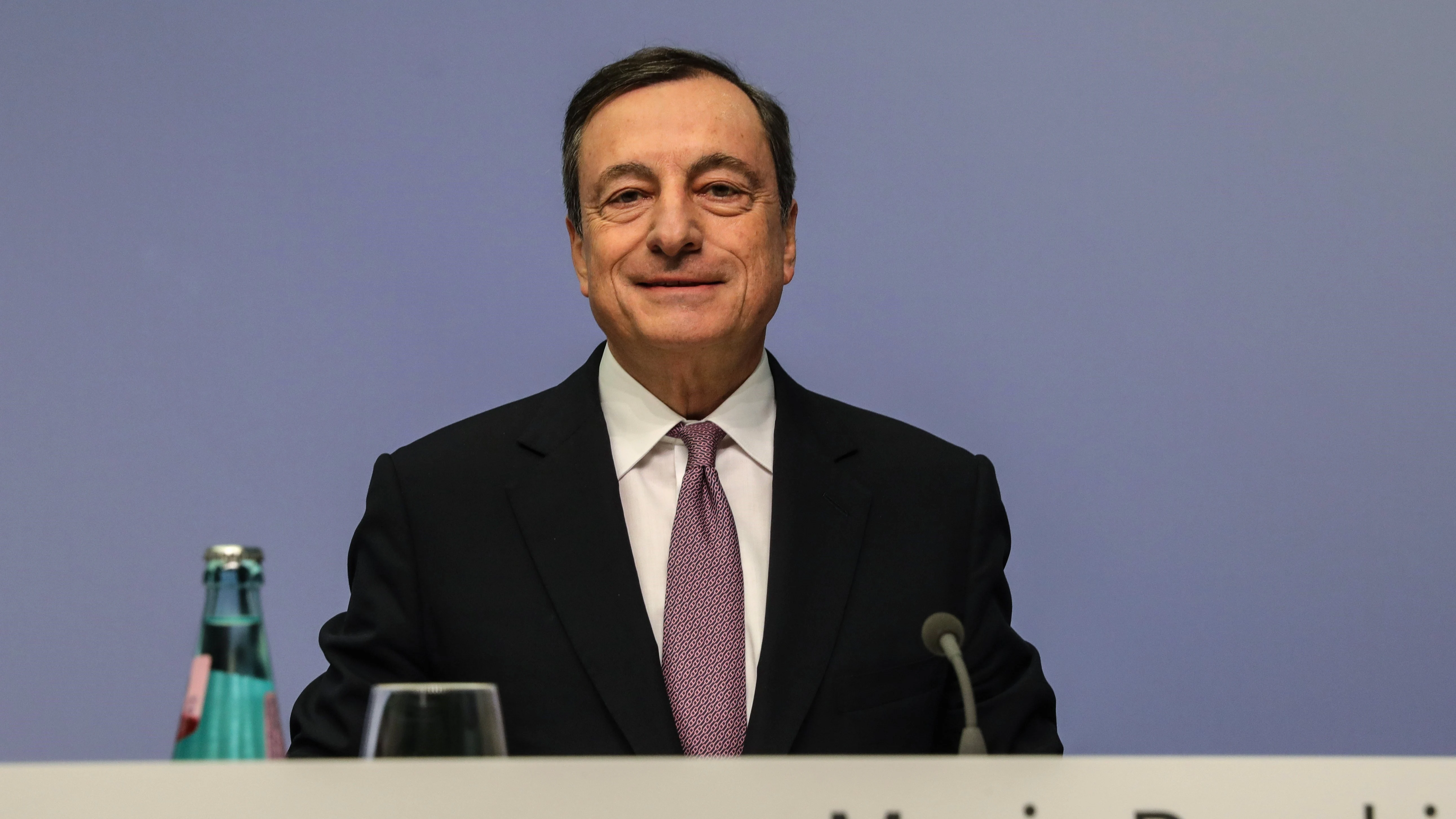 El presidente del Banco Central Europeo, Mario Draghi