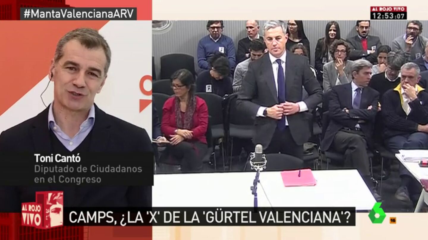 Toni Cant&oacute;, en Al Rojo Vivo