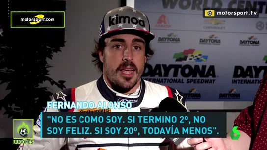 Fernando Alonso, sobre su periplo en Daytona: "No hay vacaciones" Fernando Alonso, sobre su periplo en Daytona: "No hay vacaciones"