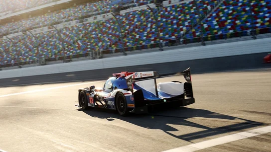 Fernando Alonso, durante las 24 horas de Daytona Fernando Alonso, durante las 24 horas de Daytona