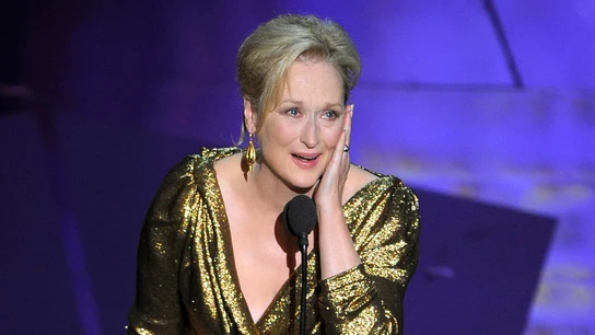 Meryl Streep emocionada Meryl Streep emocionada