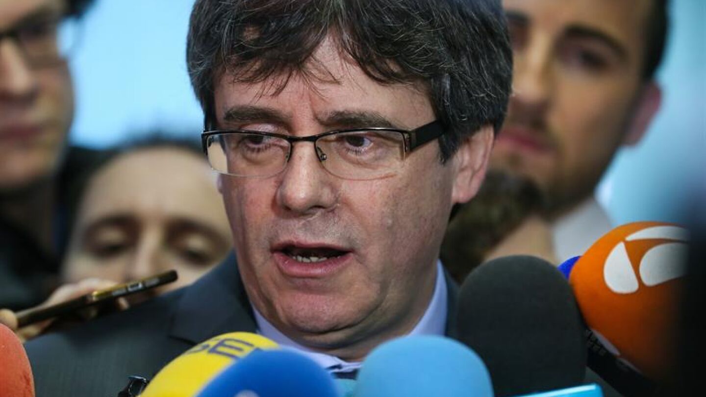 El expresidente de la Generalitat, Carles Puigdemont