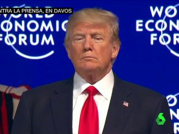 Donald Trump en su visita a Davos Donald Trump en su visita a Davos