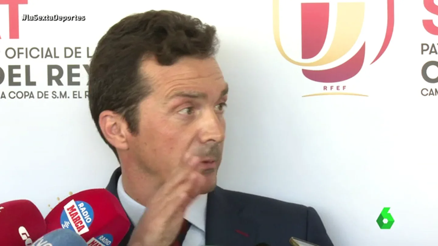Guillermo Amor se enfrenta a la prensa: "Tú pregunta lo que quieres y yo te contesto lo que me da la gana" Guillermo Amor se enfrenta a la prensa: "Tú pregunta lo que quieres y yo te contesto lo que me da la gana"