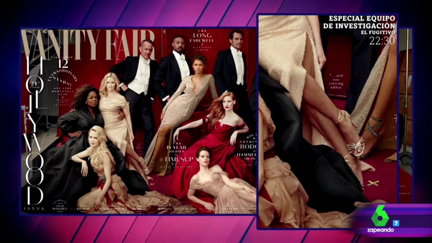 La polémica portada de la revista 'Vanity Fair' La polémica portada de la revista 'Vanity Fair'