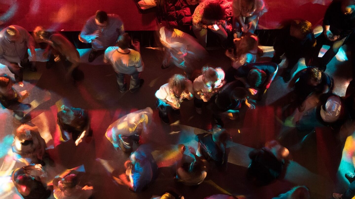 Una discoteca