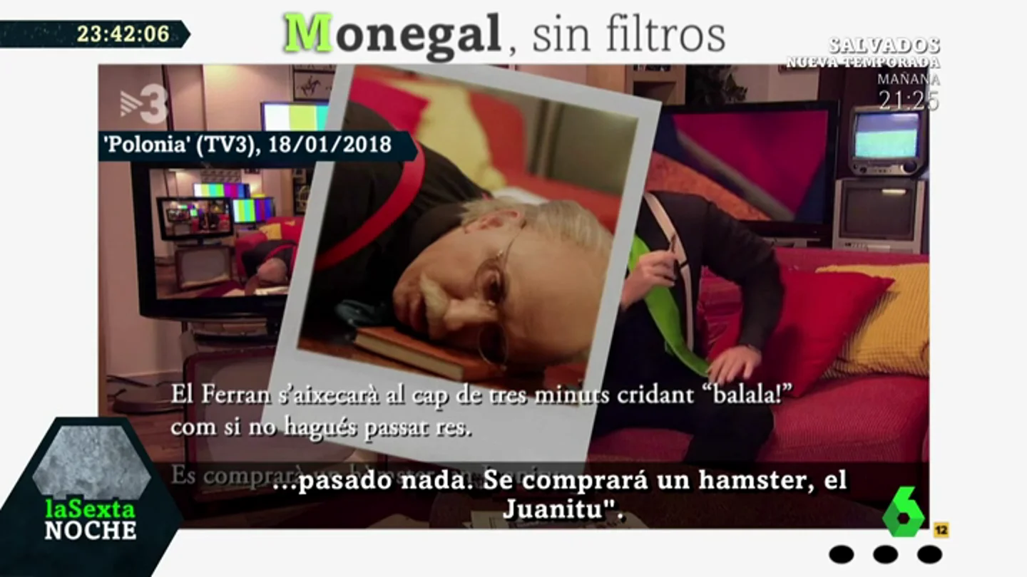 Polonia 'mata' a Ferrán Monegal Polonia 'mata' a Ferrán Monegal
