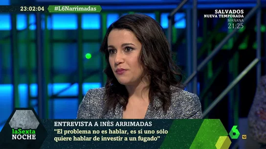 Inés Arrimadas en laSexta Noche Inés Arrimadas en laSexta Noche