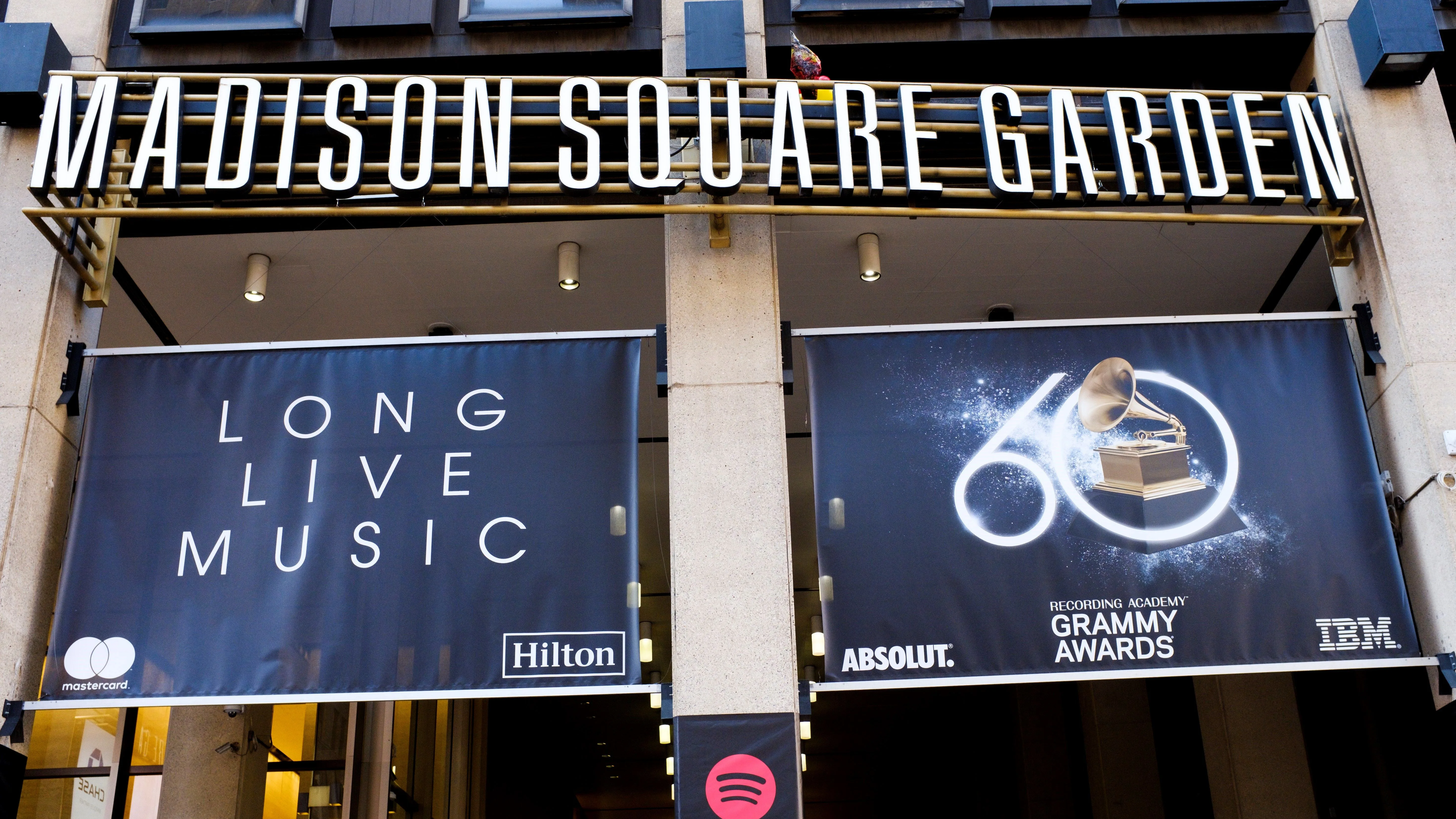 Fachada del Madison Square Garden 