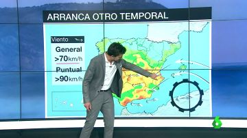 Arranca otro temporal de nieve, lluvia, viento y oleaje 