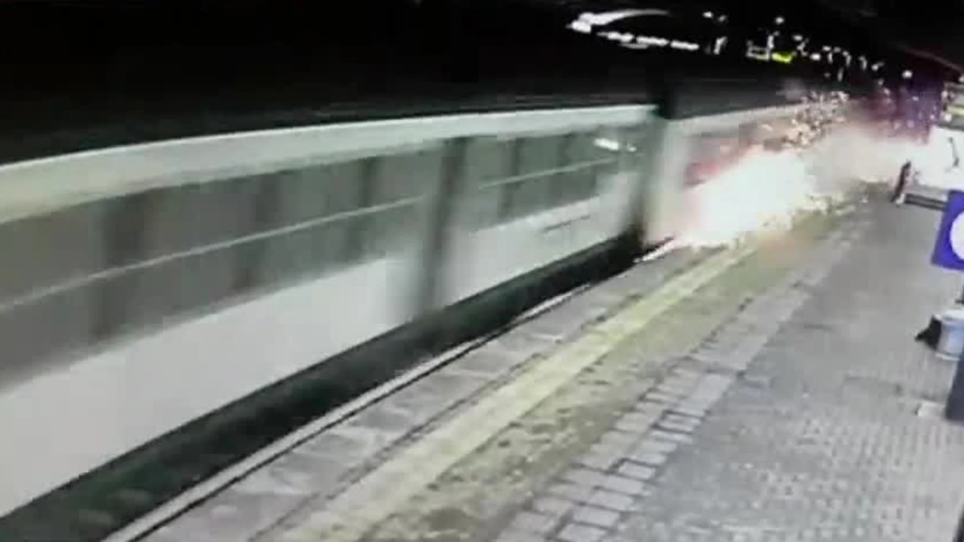 Tren accidentado Italia