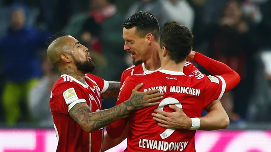 El Bayern remontó al Hoffenheim El Bayern remontó al Hoffenheim