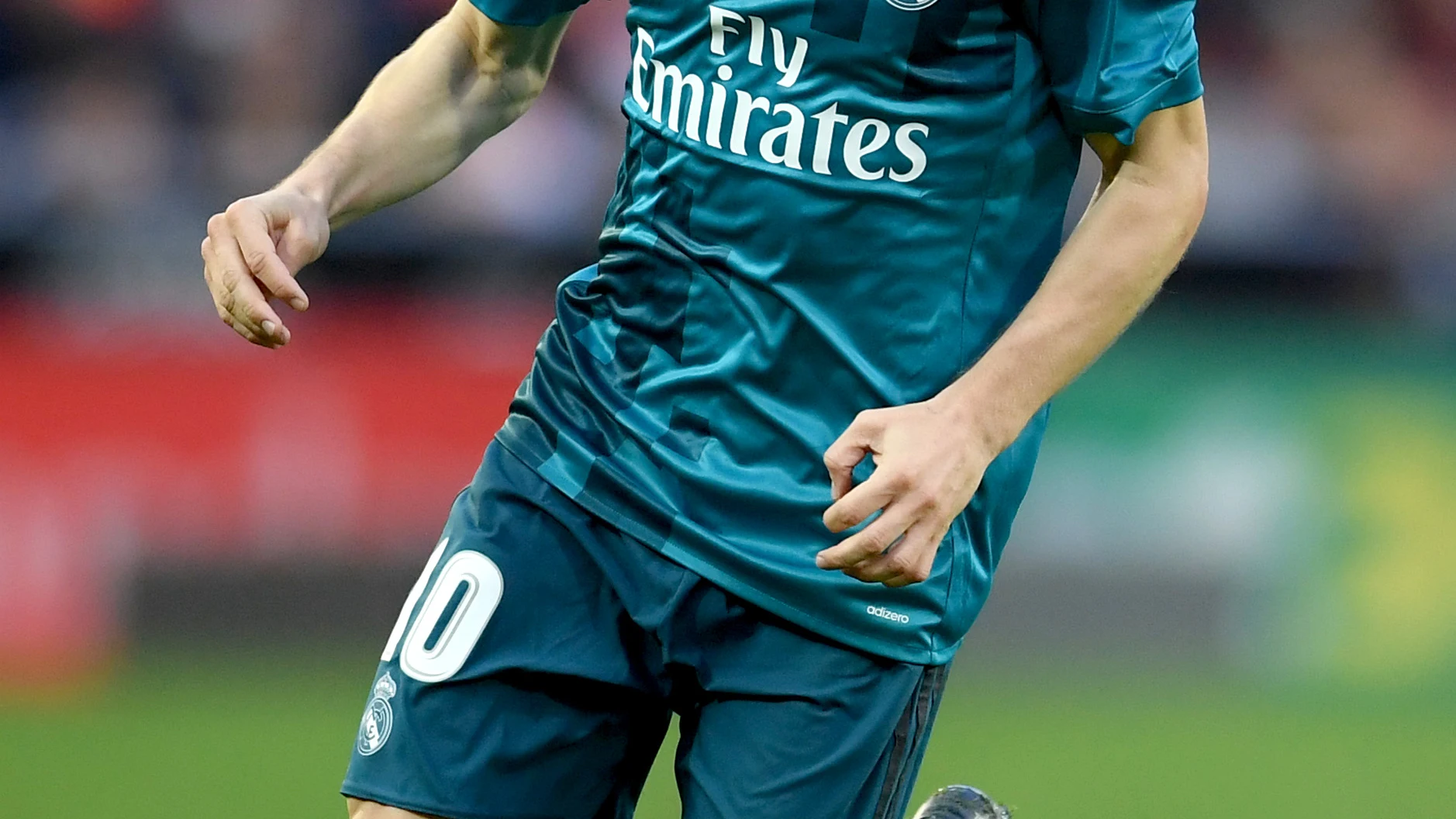 Modric durante el encuentro ante el Valencia