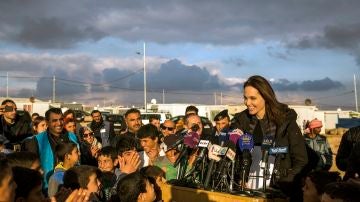 Angelina Jolie en Jordania