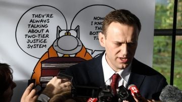 El bloguero, activista anticorrupción y líder opositor ruso Alexéi Navalni