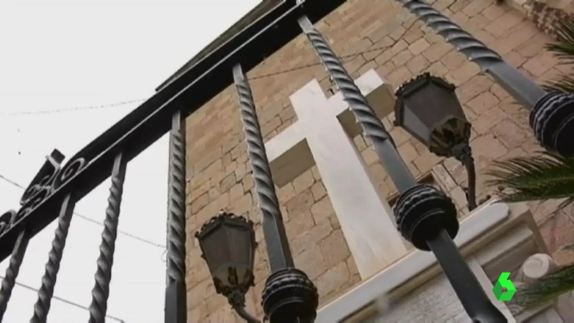 La cruz de los caídos de Callosa, en Alicante