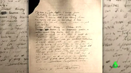 La carta que supuestamente escribió John Anglin La carta que supuestamente escribió John Anglin