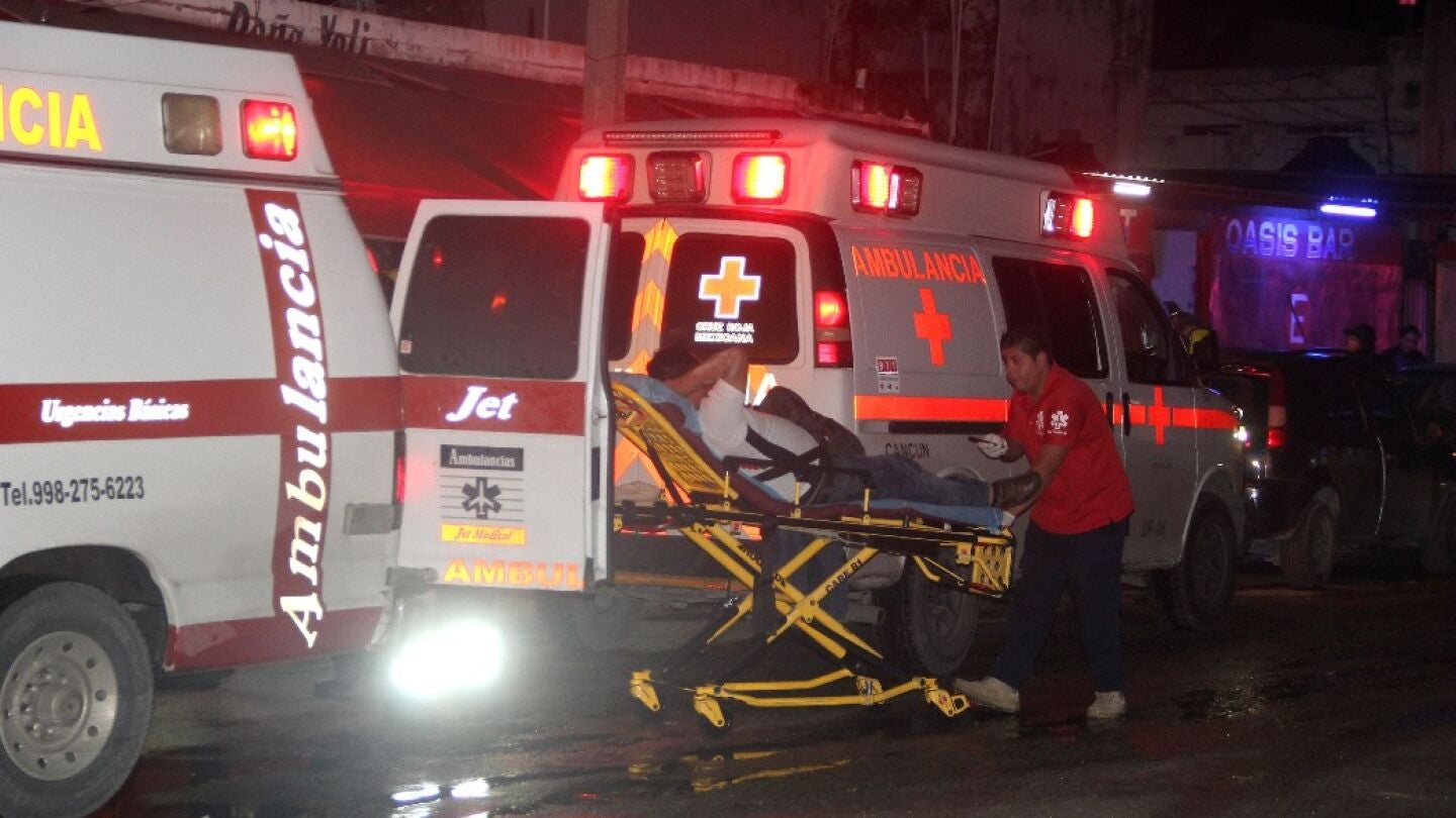 Tiroteo en Canc&uacute;n, M&eacute;xico