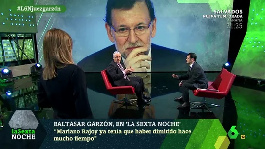 Baltasar Garzon en laSexta Noche Baltasar Garzon en laSexta Noche
