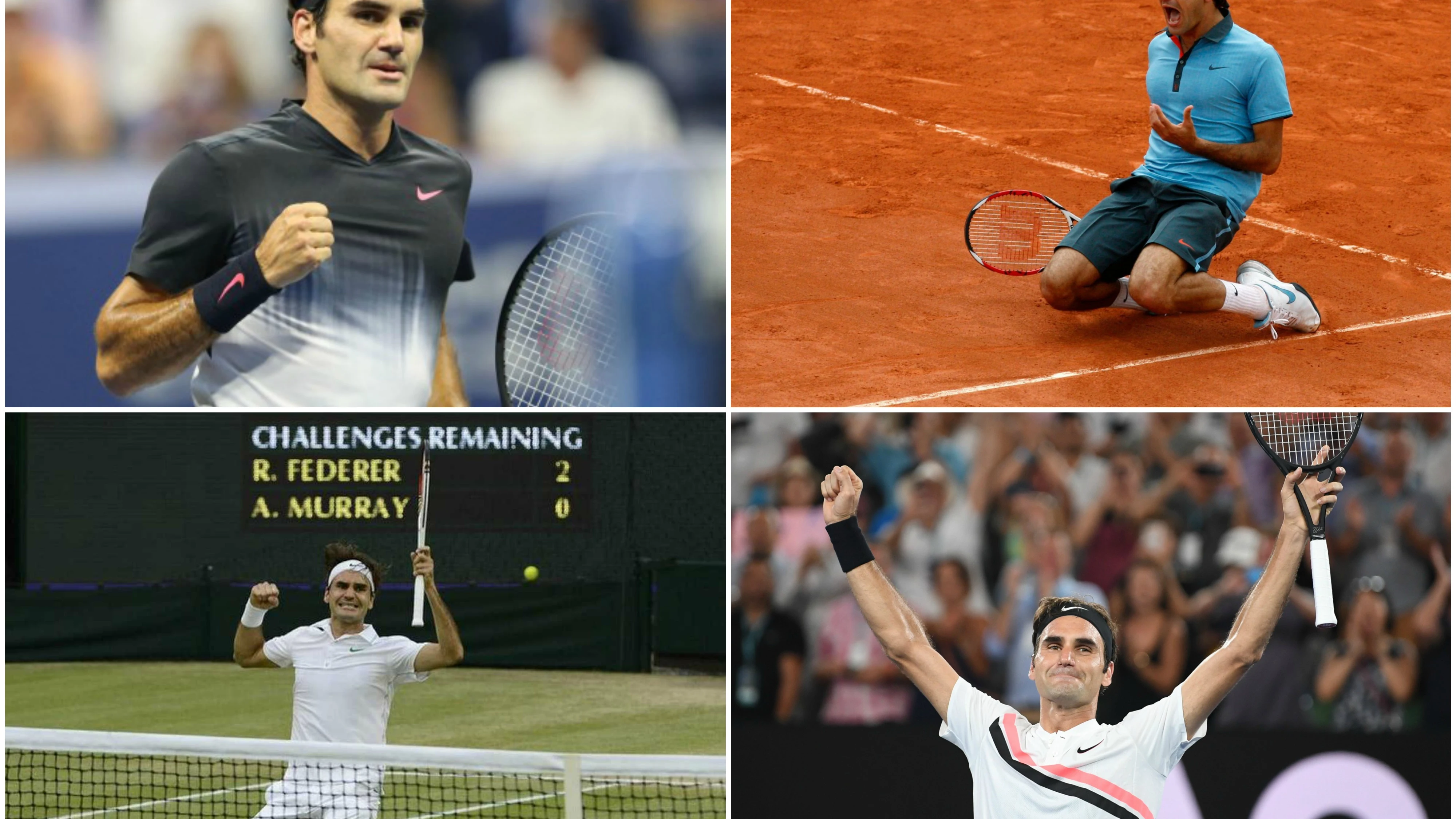 Federer conquista su vigésimo Grand Slam