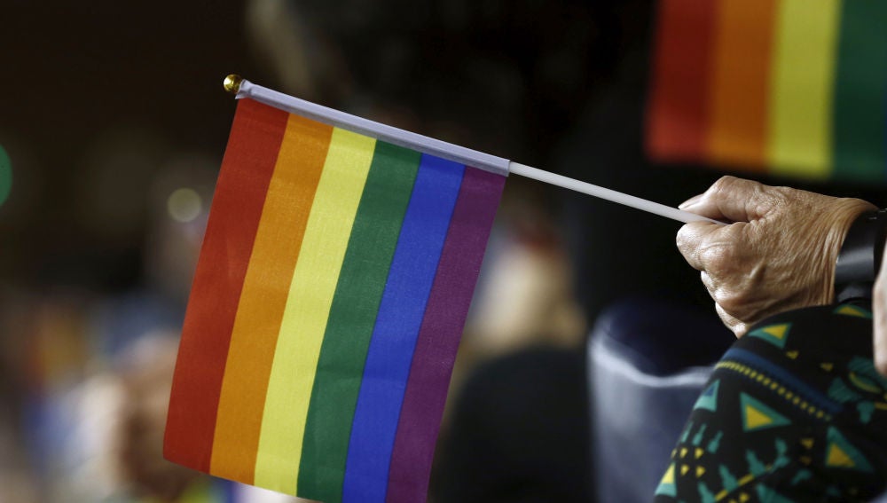 Una bandera del Orgullo LGTBI, en una foto de archivo.