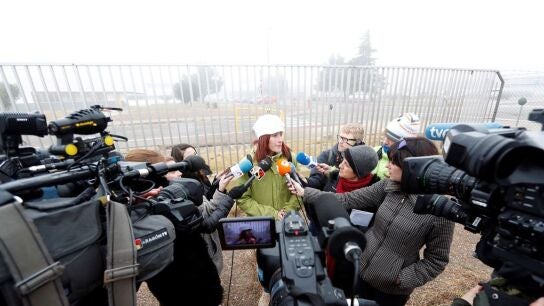  Sara Martin, presidenta del Comit&eacute; de Empresa de Figueruelas