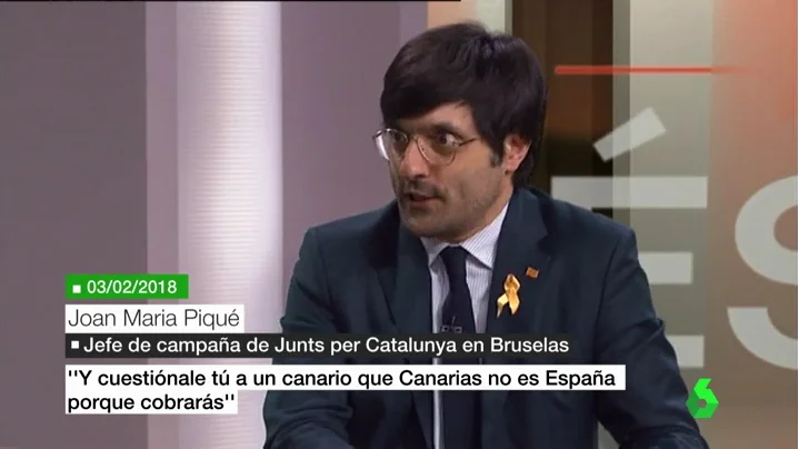 Joan Maria Pique, jefe de comunicación de Puigdemont