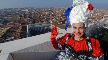 El vuelo del Ángel en Venecia