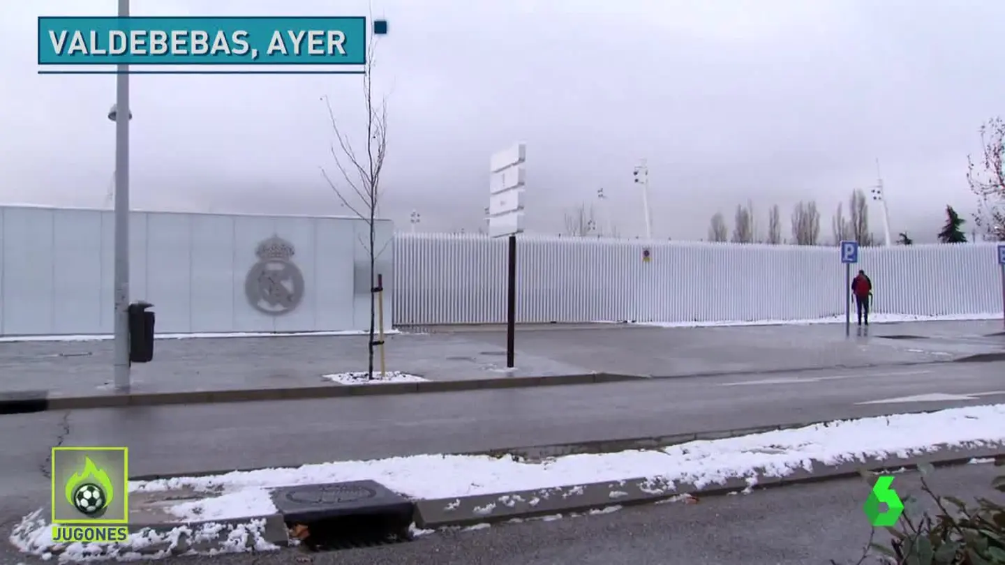 Nieve en Valdebebas Nieve en Valdebebas