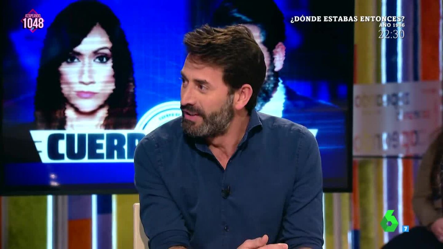 Antonio Garrido, en Zapeando