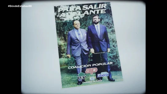 Mariano Rajoy y Manuel Fraga Mariano Rajoy y Manuel Fraga