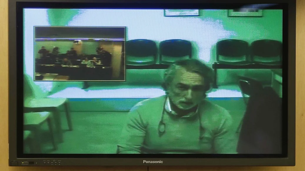 Francisco Correa en su comparecencia por videoconferencia