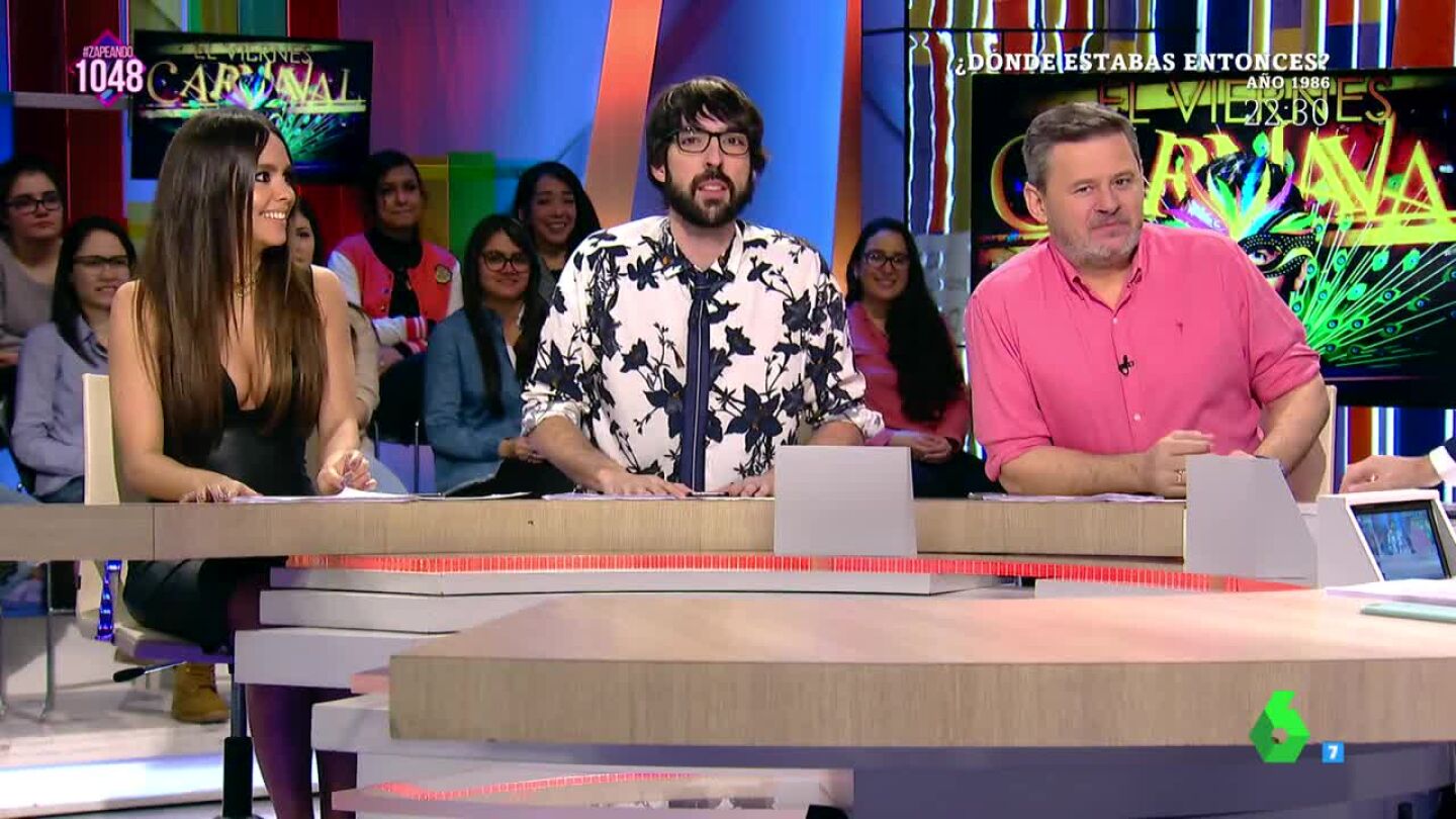 Cristina Pedroche da la primera pista sobre la tem&aacute;tica de los disfraces de Zapeando en Carnaval