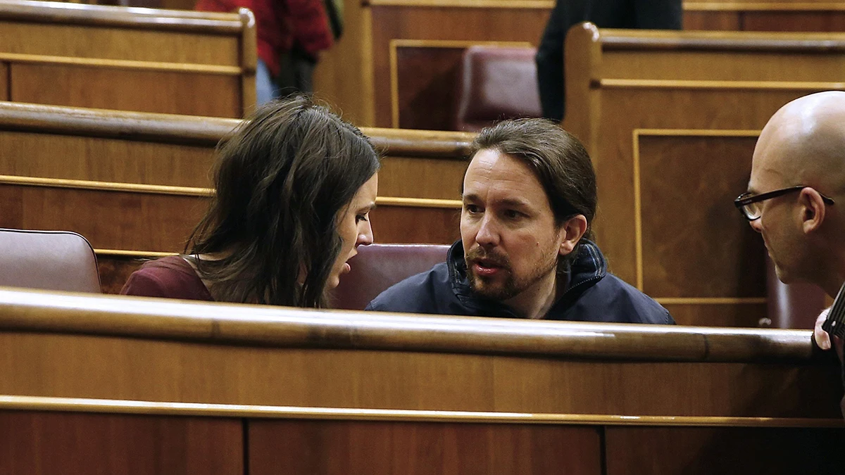 Pablo Iglesias e Irene Montero