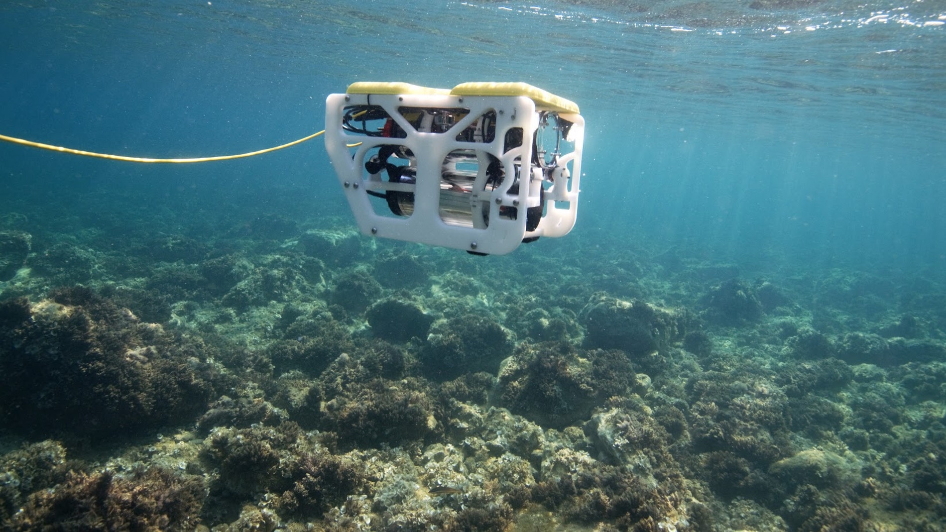 Una firma de Murcia desarrolla el primer dron profesional de uso submarino