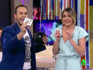 El espectacular truco de magia de Jorge Blass con un dron sobrevolando Zapeando El espectacular truco de magia de Jorge Blass con un dron sobrevolando Zapeando