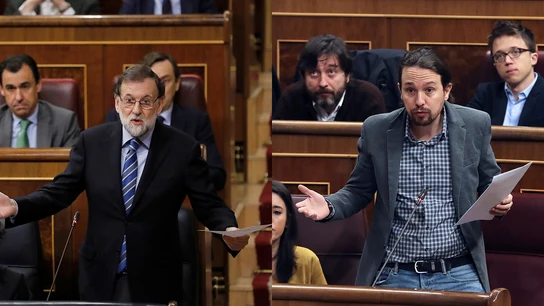 Mariano Rajoy y Pablo Iglesias Mariano Rajoy y Pablo Iglesias