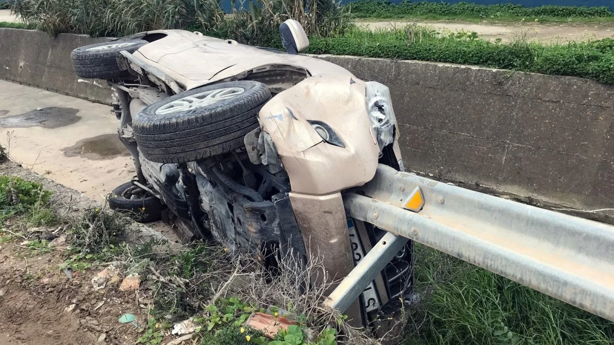 Coche de un presunto narcotraficante que intentaba evitar que interceptaran un alijo