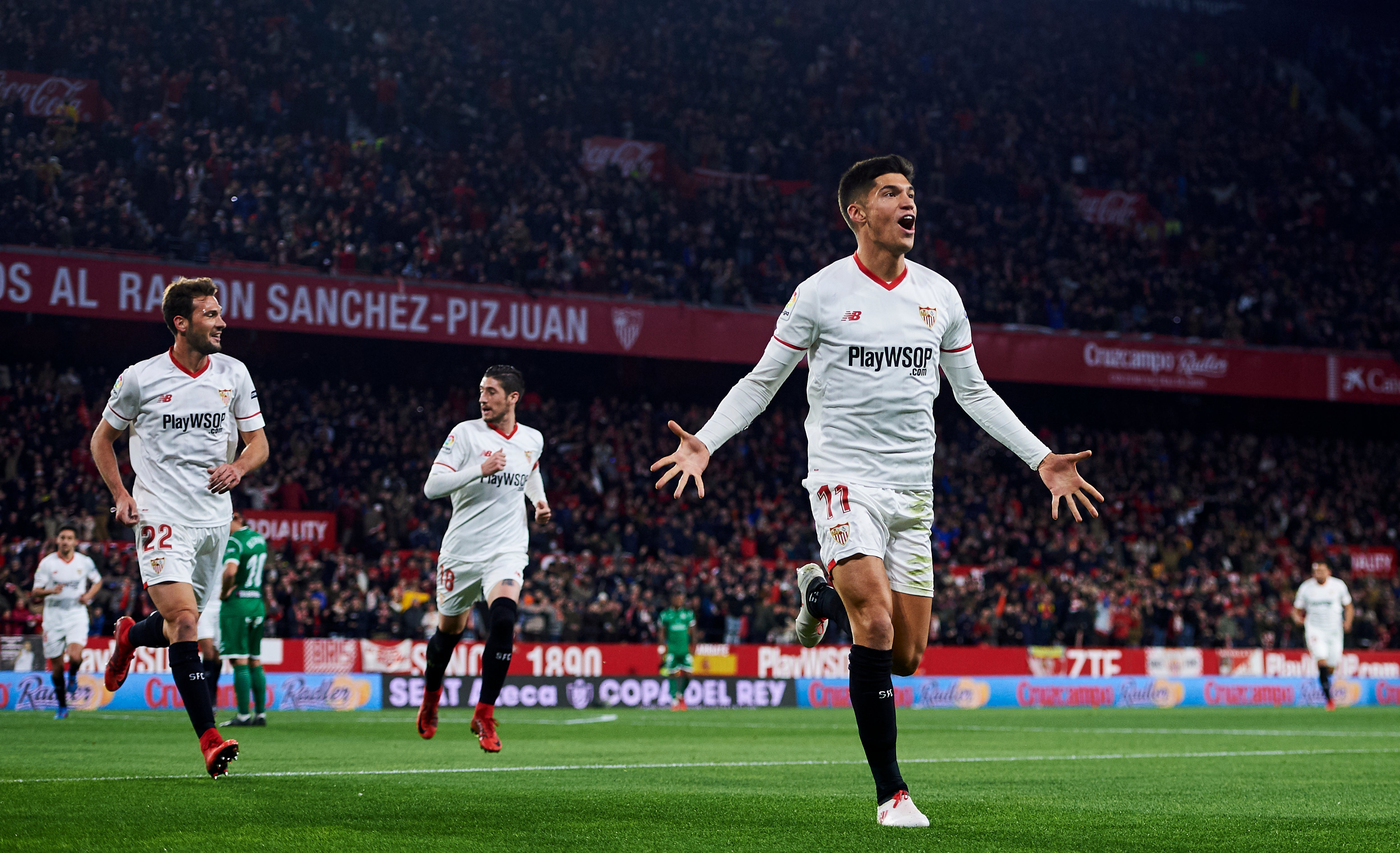 El Sevilla, primer finalista de la Copa del Rey tras ganar a un ...